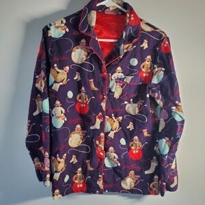 Nick and Nora Sock Monkey Sleep Top